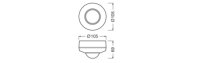 SENSOR DALI-2 LS-PD-24 IR CM       LEDV