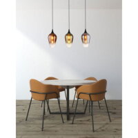Závěsné svítidlo LAVUS černá 3x60W E27 IP20 GLOBO 15552-3H