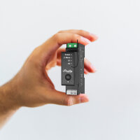 Spínací modul na DIN lištu Shelly Wave PRO 2PM 2x16A, měření spotřeby, Z-Wave.