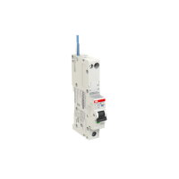 ABB DSE201 M C6 A300 kombinace jistič/chránič 1P+N 1M 10kA 6A 300mA C A