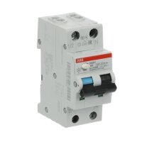 ABB DS201 B32 A30 kombinace jistič/chránič 2P (1P+N) 32A 30mA B 6kA A
