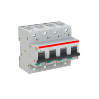 S804S-D25 jistič 4P char. D 25A s klecovou svorkou 50kA ABB 2CCS864001R0251