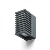 CLAIRE RC nástěnná antracitová mléčný akryl 230V LED 6W IP54 3000K RENDL R13563