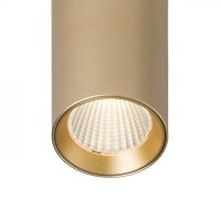 MAVRO závěsná zlatá 230V LED 12W 38° 3000K RENDL R12991