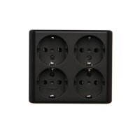 Kontakt Simon EGSZ4SNZ/49 EGSZ4SNZ/49 Zásuvka čtyřnásobná typu Sch