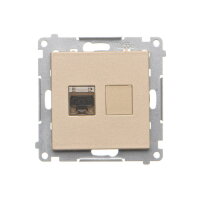 T61E.01/144 Zásuvka datová 1 násobná stí