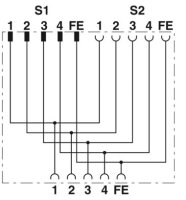 Rozvodka Y SAC-5PY-FL/ML-FL F VP SH PHOENIX CONTACT 1080249