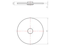 Víko vlhkovzdorné průměr 90 mm, pod omítku KAISER 1174-99