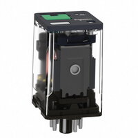 Schneider RUMC32FD Univerzální 3P pin, 10 A, 110 V DC s LED a test. tl.
