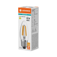 Světelný zdroj LED CLASSIC B V 5.9W 827 Clear E27 LEDVANCE 4099854785801