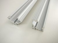 R4 -1m rohový plný ALU profil T-LED 09405