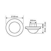 EP10427619 Čidlo přítomnosti 360° PD Com