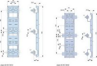 Spojovací sada DP 3x2 (6), používá se při paralelním spojení 2 odpínačů SL1,2,3