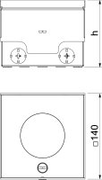 UDHOME2 VT2 V Přístrojová jednotka kompl