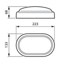 Philips svítidlo PILA WL007C LED13S/840 15W 1300lm ovál