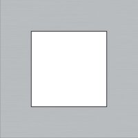 1-rámeček Pure-STAINLESS STEEL NIKO 150-76100