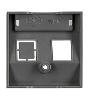 Kryt datové zásuvky 1x RJ45, antracit SCHRACK EV114303--