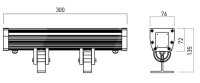 XFLOW L LINEAR FITTING 6x1W 24V DC RGB 3