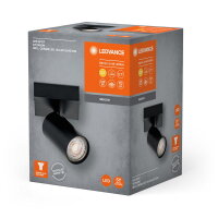 LED SPOT OCTAGON 1X3.4W 927 GU10 BKLEDV