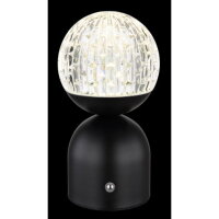 Stolní svítidlo JULSY černá aku. 12V, 173lm, 2700-6500K GLOBO 21007S