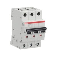 S203M-B10UC Jistič 3p 10A char. B ABB 2CDS273061R0105