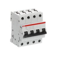 S204-B16 4 fázový jistič 16 A char. B 6kA ABB 2CDS254001R0165