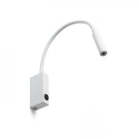 EKE nástěnná bílá 230V LED 3W 60° 3000K RENDL R12944