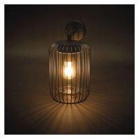 LED zahradní nástěnné svítidlo SALVIA, 20,8x16x28,5 cm, 1xE27, 15 W EMOS ZGD010P