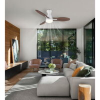 Stropní ventilátor GALE bílá matná 22W GLOBO 03671W