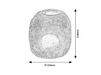Stolní lampa SALTOR oranžová 0 0 RABALUX 76024