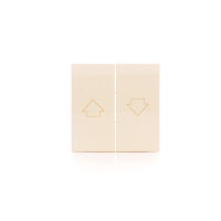 kryt k žaluziovému tlačítku pro přístroj SZP1M krémová KONTAKT SIMON DKZP1/41