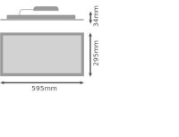PANEL ECO 600x300 UGR-19 18W 840 U19 LEDVANCE 4099854602801