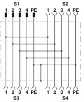 Rozvodka H SAC-5PH-MK-FK/2XFK F VP SH PHOENIX CONTACT 1080246