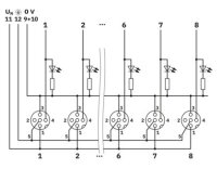 Rozvodná skříň SACB-8/ 8-L-M23 180 PHOENIX CONTACT 1692718