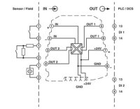Spínací zesilovač MINI MCR-SL-NAM-2RNO PHOENIX CONTACT 2864105