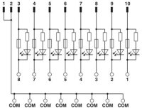 Pasivní modul UM-FLK10/DI/FU/ROC800 PHOENIX CONTACT 2905959