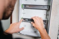 AK 24 NEW Malý rozvaděč, šedá, IP65