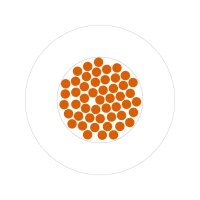 Jednožilový vodič H07V-K 1X6 WH LAPP 4520054