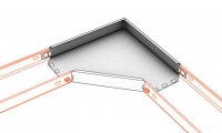 Arkys ARD-34230210 Koleno žlabu LINEAR KL2 90° R300500/50 ''SZ''