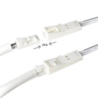 LED podhledové svítidlo Faro CCT40, 40W,