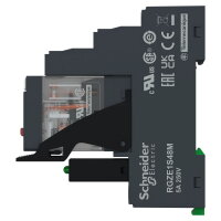 Relé Zelio + patice, 2V /Z, 5A, 230VAC, varistor SCHNEIDER RXG22P7PV