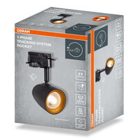 1-Phase Tracking Spot Rocket GU10 BLACK OSRAM 4099854599675
