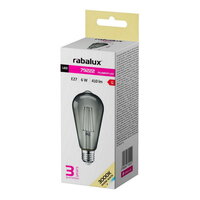Světelný zdroj Filament LED, E27 ST64, 6W, 410lm, 3000K RABALUX 79222