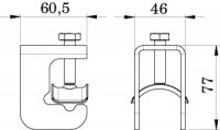 5014477 1814 ST D37 Zemnící svorka s van