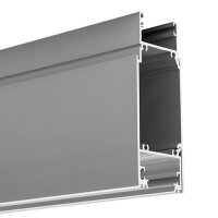 LED hliníkový profil KLUŚ KIDES-DUO stříbrná 1m /18032_1m/ ALUMIA A18032A_1