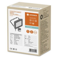 Reflektor LEDVANCE FLOODLIGHT COMPACT SENSOR 10W 840 SYM 100 BK