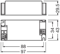 LED driver LEDVANCE OPTOTRONICŠ FIT CS G3 30/200240/700 CS
