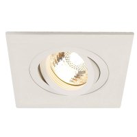 Downlight NEW TRIA XL SQUARE GU10 bílé matné 50 W SLV 113451