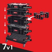 Set boxů Qbrick TWO Cart s podvozkem 7v1 P90618