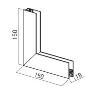 XTRIM S SURFACE CONNECTOR 90grd DIFFRENT